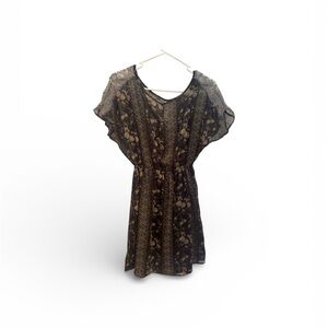 Eyeshadow Floral Mini Dress - Woman’s Size Medium